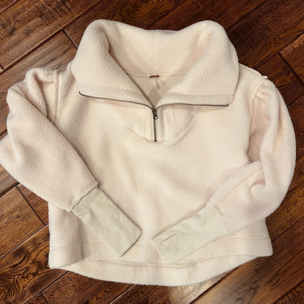 Free People Cozy Fleece Sweatshirt